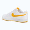 Férfi Nike Court Vision Low Next Nature fehér/egyetemi arany cipő 3