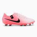 Nike Legend 10 Academy FG rózsaszín hab/fekete futballcipő 2