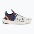 Férfi Nike Free Run Flyknit Next Nature futócipő light iron ore/sail/total narancs/thunder kék 2