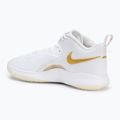 Nike React Hyperset 2 cipő fehér/fehér/fémes arany 3