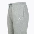 Női Nike Jordan Brooklyn Fleece sötétszürke szürke/fehér nadrág 8