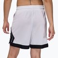 Női kosárlabda rövidnadrág  Jordan Sport Diamond 4" white/black/black/white 4