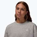 Női pulóver  Jordan Brooklyn Fleece dark grey heather/white 4