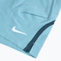 Férfi Nike Court Advantage Dri-FIT 7" denim türkizkék/ haditengerészkék/ fehér tenisznadrág 3