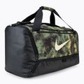 Sporttáska Nike Brasilia 9.5 60 l oil green/black/coconut milk 2