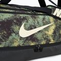 Sporttáska Nike Brasilia 9.5 60 l oil green/black/coconut milk 4