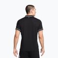 Férfi teniszpóló Nike Court Heritage Polo black/white 3