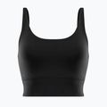 Nike Zenvy Rib Light Support Longline edzőmelltartó fekete/fekete 10