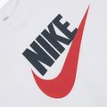 Gyerek póló Nike Sportswear white/obsidian/university red 3