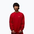 Férfi pulóver Nike Jordan Brooklyn Fleece Crew gym red/white
