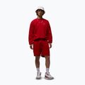 Férfi pulóver  Jordan Brooklyn Fleece Crew gym red/white 2