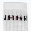 Zokni  Jordan Everyday Crew 6 pairs white/gym red/black 3