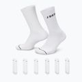 Zokni  Jordan Everyday Crew 6 pairs white/gym red/black 8