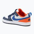 Nike Court Borough Low gyermekcipő Recraft fehér/navy/narancs színű 3