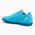 Férfi futballcipő Nike Phantom GX 2 Club IC kék fury/fehér 3