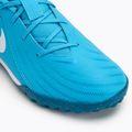 Gyerek focicipő Nike Phantom GX II Academy TF blue fury/white 7