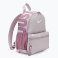 Nike Brasilia Just Do It Mini 11 l gyermek városi hátizsák platina lila/szilva por/fehér 2