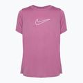 Nike One Dri-Fit magic flamingo/fehér gyermekpóló