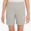 Gyerek rövidnadrág Nike Sportswear Club 6" dark grey heather/white 4