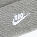 Nike Peak Futura Beanie sötétszürke szürke/fehér téli sapka 3