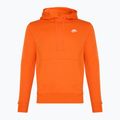 Férfi Nike Sportswear Club Fleece kapucnis pulóver biztonsági narancssárga/ biztonsági narancssárga/ fehér