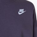 Nike Sportswear Club Fleece sötét mazsola / fehér gyermek melegítőfelső 3