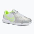 Nike Tiempo Legend 10 Academy IC metál ezüst/fekete/fekete/volt gyermek focicipő