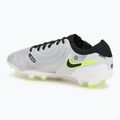 Férfi futballcipő Nike Tiempo Legend 10 Pro FG metál ezüst/volt/fekete 3