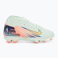 Nike Superfly 10 Club Mercurial Dream Speed FG/MG Jr gyermek labdarúgócipő alig zöld/bíbor pulzus/metál arany érme 2