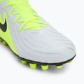 Nike Phantom Luna 2 Academy AG Jr gyermek futballcipő metál ezüst/fekete/volt 7