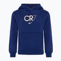 Gyermek Nike CR7 Club Fleece pulóver kék üres/metál arany