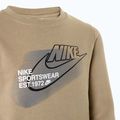 Gyerek pulóver Nike Sportswear Standard Issue Crew-Neck khaki 3