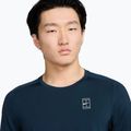 Férfi Nike Court Dri-Fit Advantage teniszpóló armory navy / fehér 4