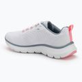 SKECHERS női cipő Flex Appeal 5.0 New Path fehér/rózsaszín/kék 3