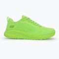 Női SKECHERS Bobs Squad Chaos Cool Rythms lime cipők 2