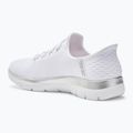 Női cipő SKECHERS Summits Diamond Dream white/silver 3