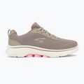 Női SKECHERS Go Walk 7 Clear Path taupe/rózsaszín cipő 2