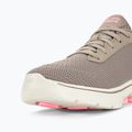Női SKECHERS Go Walk 7 Clear Path taupe/rózsaszín cipő 8