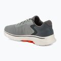 Férfi cipő SKECHERS Go Walk 7 The Construct szürke/fehér/narancs 3
