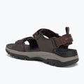 SKECHERS Tresmen Ryer férfi szandál csokoládé 3