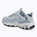 SKECHERS női cipő D'Lites Bold Views világoskék/multi 3