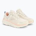 női cipő SKECHERS D'Lux Walker 2.0 Daisy Doll beige/mesh/pink/blue 4