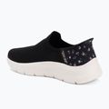 Női cipő SKECHERS Go Walk Flex Sunset Rose fekete fekete 3