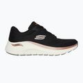 SKECHERS női cipő Arch Fit 2.0 Glow The Distance fekete/rózsaarany 2