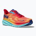Férfi futócipő HOKA Clifton 9 Wide cerise/cloudless