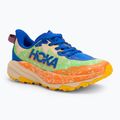 HOKA Speedgoat 6 ultramarine/electric lime gyermek futócipő