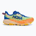 HOKA Speedgoat 6 ultramarine/electric lime gyermek futócipő 2