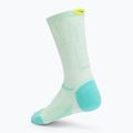 HOKA Clifton Crew Run menta fluornit zokni 2