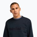 Férfi pulóver Timberland Embroidery Tonal Crew Neck dark sapphire 4