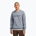 Férfi pulóver Timberland Embroidery Tonal Crew Neck folkstone gray